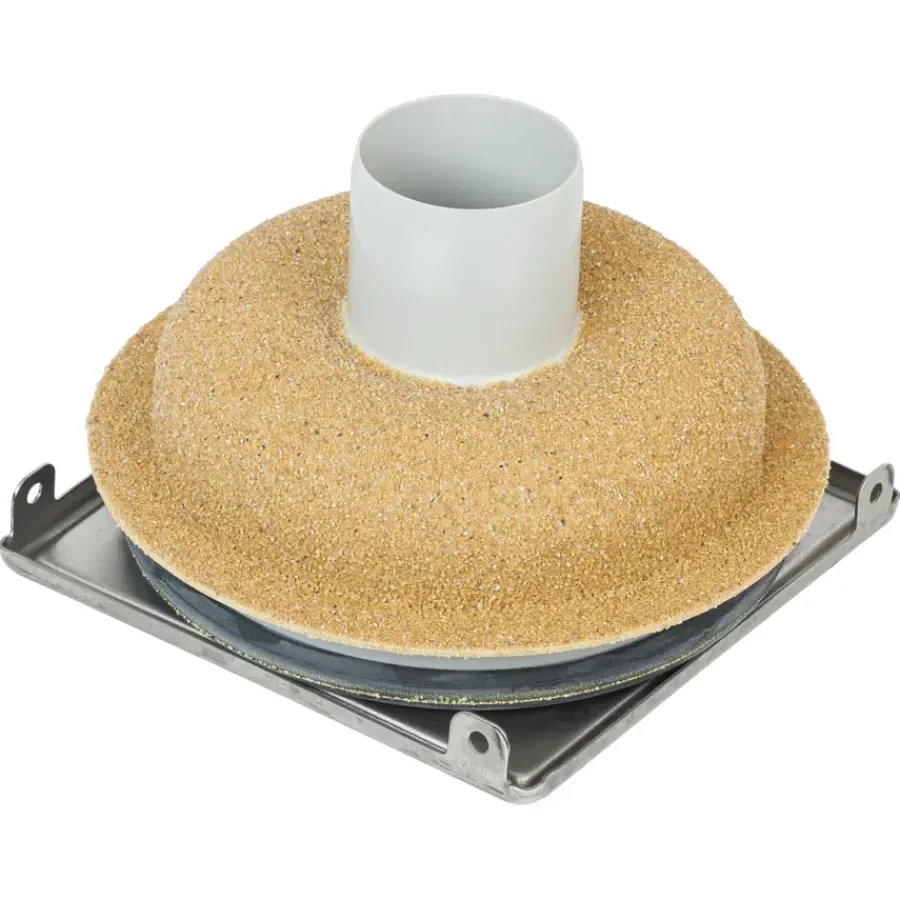 Sanivesk Schrobputje Basic Recht 15x15cm Ø50mm Online