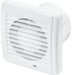 Sanivesk stille inbouwventilator Standaard met timer wit Ø 100 mm