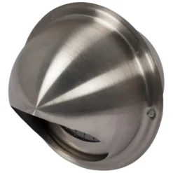 Sanivesk ventilatierooster bol RVS Ø125 mm