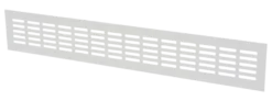 Sanivesk ventilatiestrip aluminium wit 50x8 cm