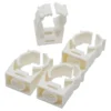 Sanivesk Zadel + Klikbevestiging 17mm Wit(WICU15mm) 10 stuks