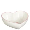 Schaal hart roze - l18xb17xh6cm