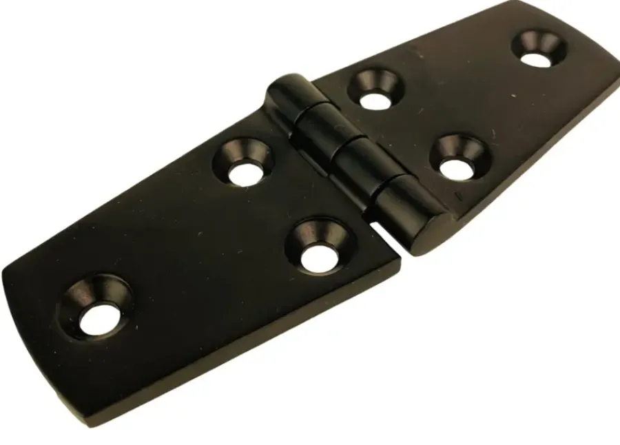 KPE Holland Scharnier 76x38x4mm RVS Zwart Hot