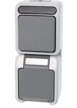 Schneider Electric Aquastar spatwaterdicht Combinatie wissel/ 1-polig RA Best