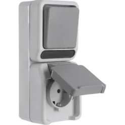 Schneider Electric Aquastar spatwaterdicht Combinatie wissel/ 1-polig RA Best
