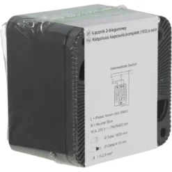 Schneider Electric Mureva Styl wisselschakelaar 2-polig IP55 antraciet
