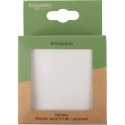 Schneider Electric Schneider Merten D-Life blindplaat wit Discount