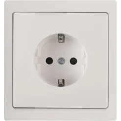 Schneider Electric Schneider Merten D-Life Inbouw Stopcontact Enkel Geaard Wit Online