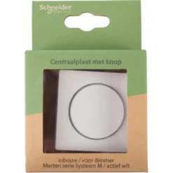 Schneider Electric Schneider Merten System-M Centraalplaat Dimmer Actief Wit Online