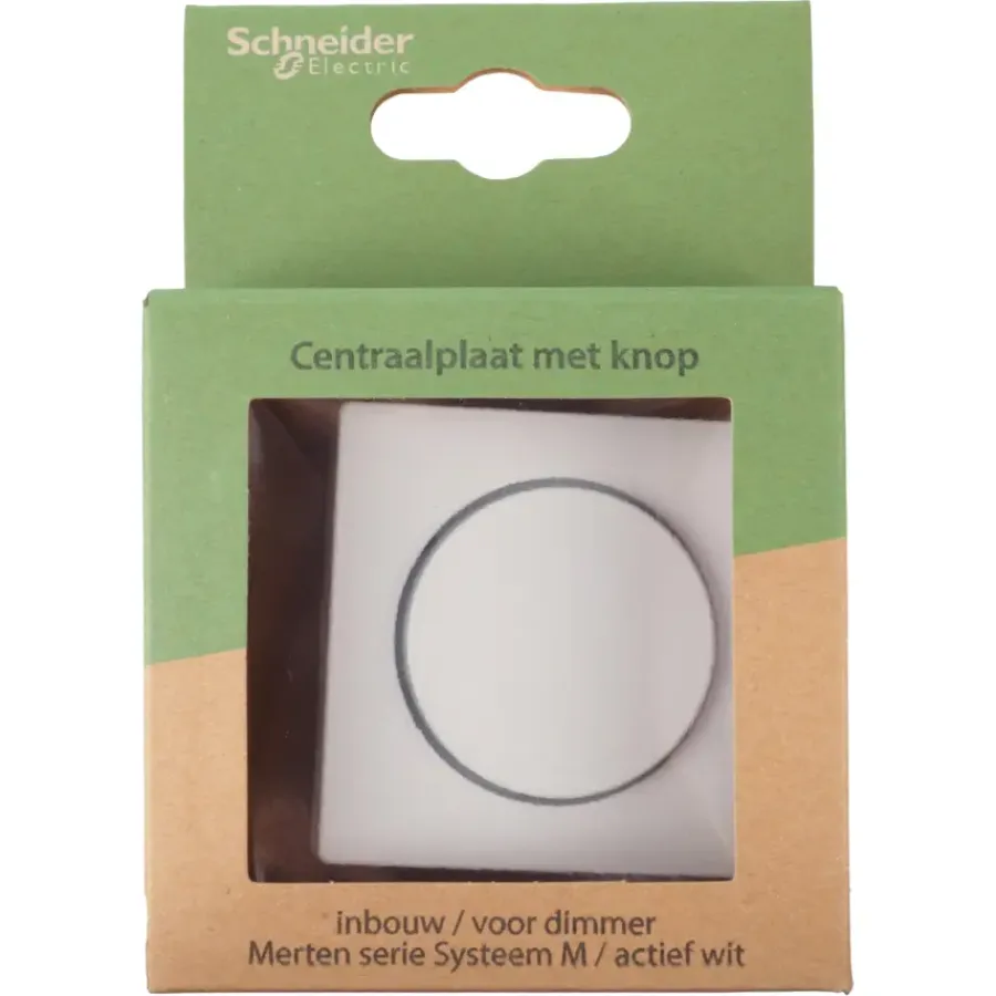 Schneider Electric Schneider Merten System-M Centraalplaat Dimmer Actief Wit Online