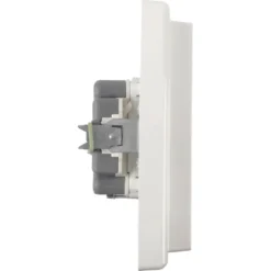 Schneider Electric Schneider Merten System-M Dubbel Geaard Stopcontact Actief Wit Best