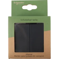 Schneider Electric Schneider Merten System-M Serieschakelaar Antraciet Discount