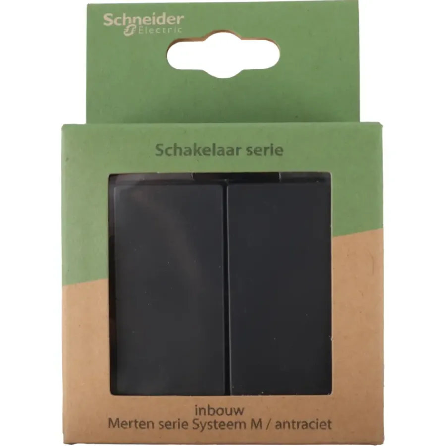 Schneider Electric Schneider Merten System-M Serieschakelaar Antraciet Discount