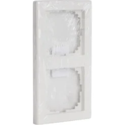 Schneider Electric Schneider Merten System-M Smart Afdekraam 2-voudig Polarwit Outlet
