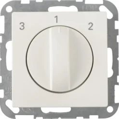 Schneider Electric Schneider Merten System-M Ventilatorschakelaar Polarwit New