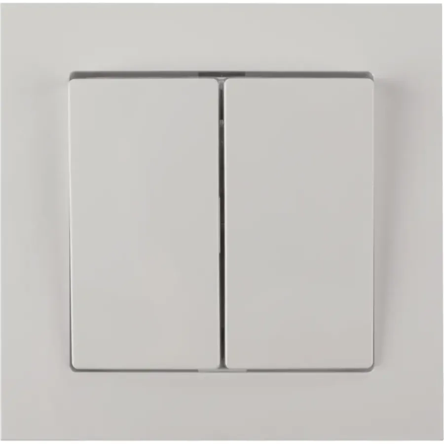 Schneider Electric Schneider Merten System-M Wissel/ Wisselschakelaar Actief Wit Best