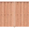 Schutting startpakket Douglas hout 3,8 m lang