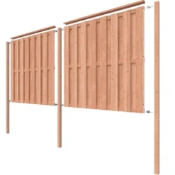 Schutting startpakket Douglas hout 3,8 m lang