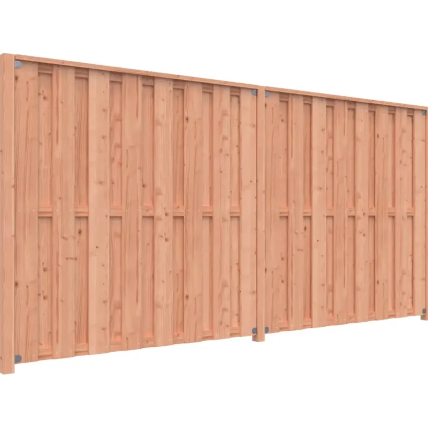 Schutting startpakket Douglas hout 3,8 m lang