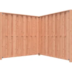 Schutting startpakket Douglas hout 3,8 m lang