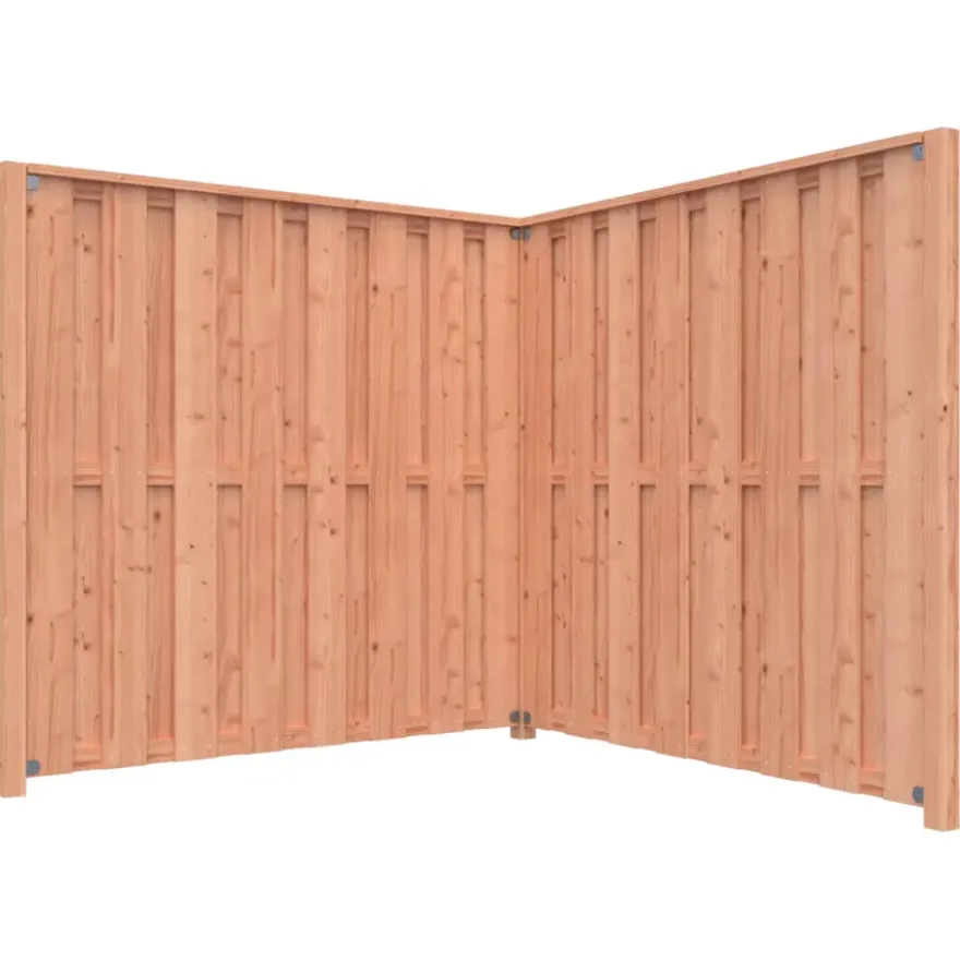 Schutting startpakket Douglas hout 3,8 m lang