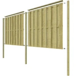 Schutting startpakket Royal grenen hout 3,8 m lang