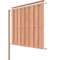 Schutting volgpakket Douglas hout 1,9 m lang
