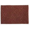 Sealskin badmat aztec 60x90cm donkerroze