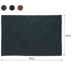 Sealskin badmat aztec 60x90cm donkergroen