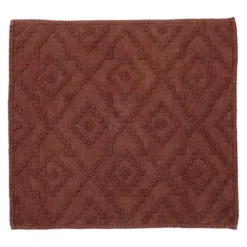 Sealskin badmat aztec 60x60cm donkerroze
