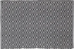 Sealskin Badmat Trellis Zwart 60x90 cm