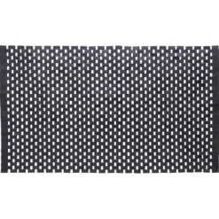 Sealskin badmat woodblock 52x90cm zwart