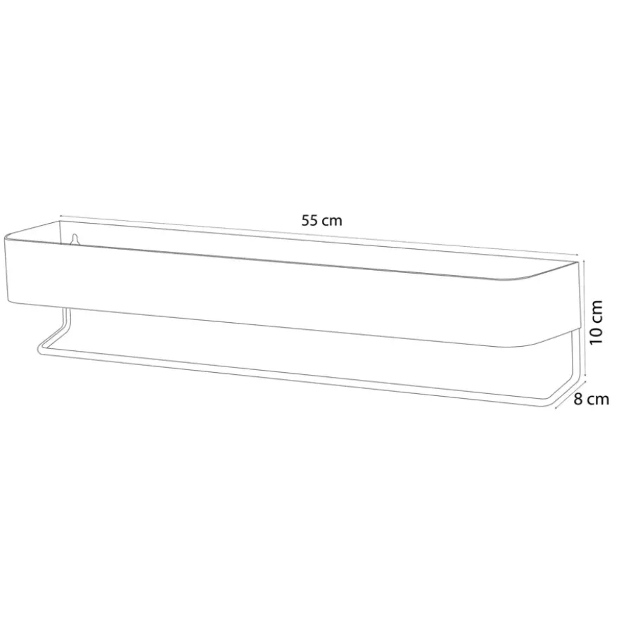Sealskin Brix wandrek metaal zwart
