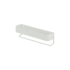 Sealskin Brix wandrek wit met handdoekrek metaal