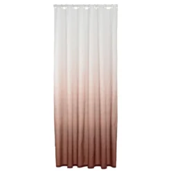Sealskin douchegordijn blend 180x200cm donker roze/wit