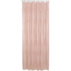 Sealskin douchegordijn brave 180x200cm donker roze/wit