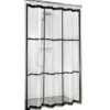 Sealskin douchegordijn brix 180x200cm zwrt/trans