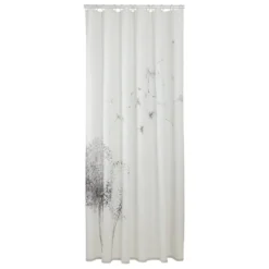 Sealskin douchegordijn flow 180x200cm zwart/wit