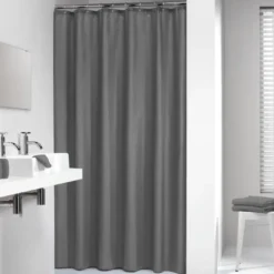 Sealskin Douchegordijn Madeira textiel grijs 200x240 cm