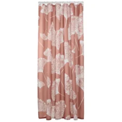 Sealskin douchegordijn mare 180x200cm donker roze/wit