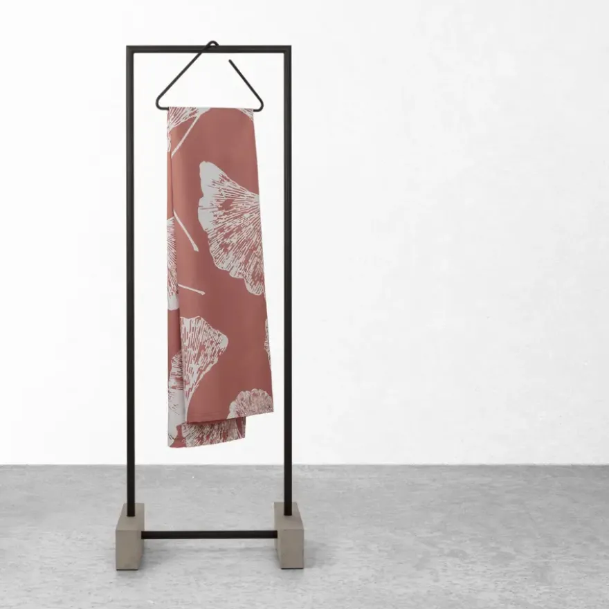 Sealskin douchegordijn mare 180x200cm donker roze/wit