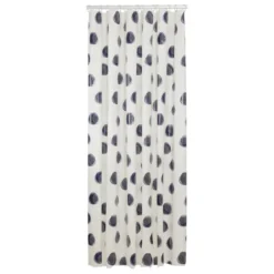 Sealskin douchegordijn mood 180x200cm blauw/wit