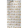 Sealskin Duckling douchegordijn geel 180 x 200 cm