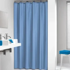 Sealskin Granada douchegordijn blauw 180 x 200 cm