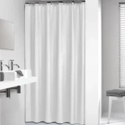 Sealskin Granada douchegordijn wit 180 x 200 cm