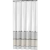 Sealskin Marrakech Douchegordijn Textiel 180x200 cm Zilver