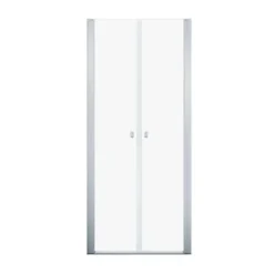 Sealskin pendeldeur voor douche nis chroom 90 x 200 cm