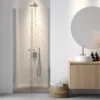 Sealskin pendeldeur voor douche nis chroom 100 x 200 cm