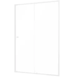 Sealskin schuifdeur voor nis Contour mat wit 120 x 200 cm