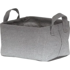 Sealskin Speckles mandje textiel grijs